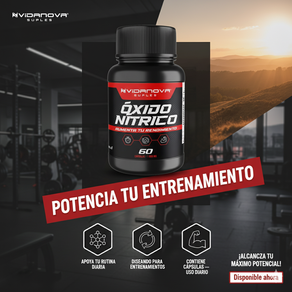 OXIDO NITRICO 1000MG 60 CAPS